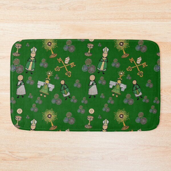 Item preview, Catholic Life - Dark Green designed and sold by Snowroseblossom.