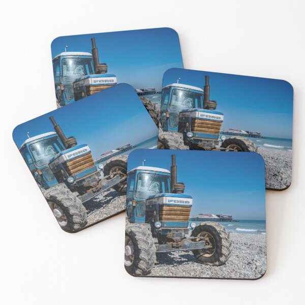 Item preview, Ford tractor on Cromer beach Norfolk England designed and sold by RobWalkley.