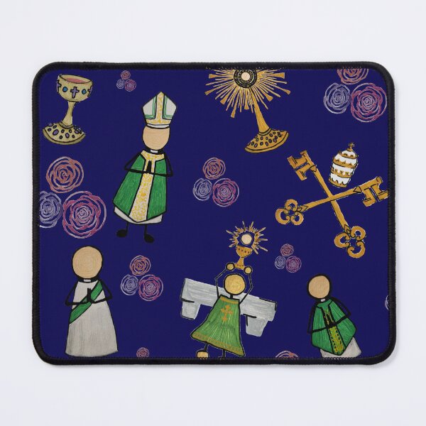 Item preview, Catholic Life - Navy designed and sold by Snowroseblossom.