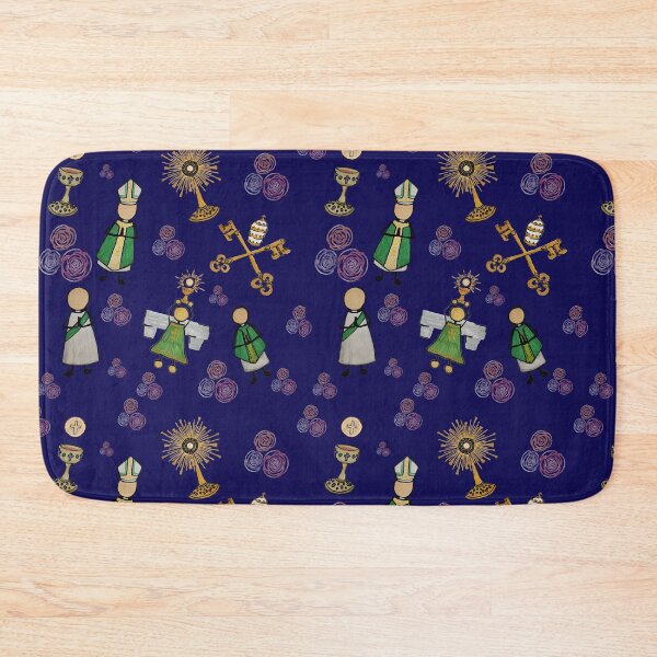 Item preview, Catholic Life - Navy designed and sold by Snowroseblossom.