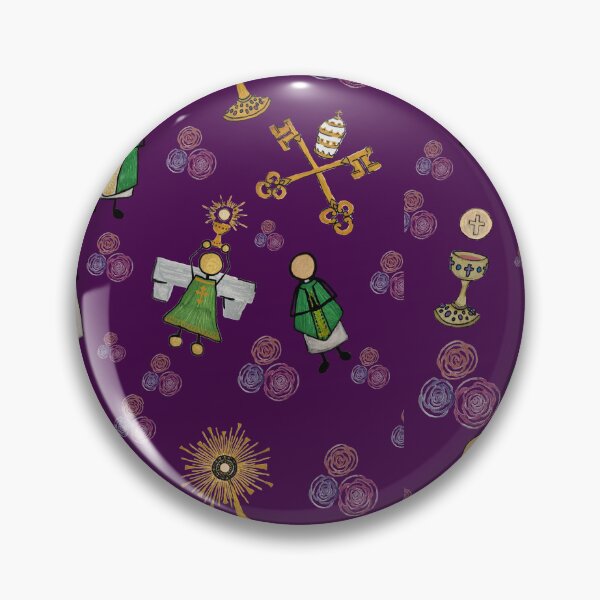 Item preview, Catholic Life - Eggplant designed and sold by Snowroseblossom.