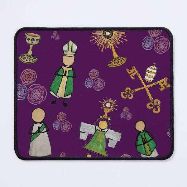 Item preview, Catholic Life - Eggplant designed and sold by Snowroseblossom.