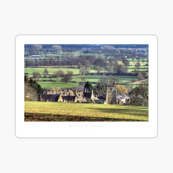 Bourton-on-the-Hill Sticker