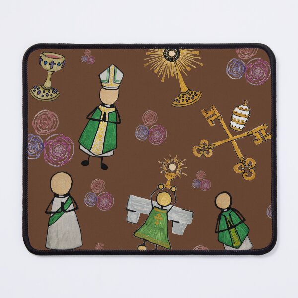 Item preview, Catholic Life - Brown designed and sold by Snowroseblossom.