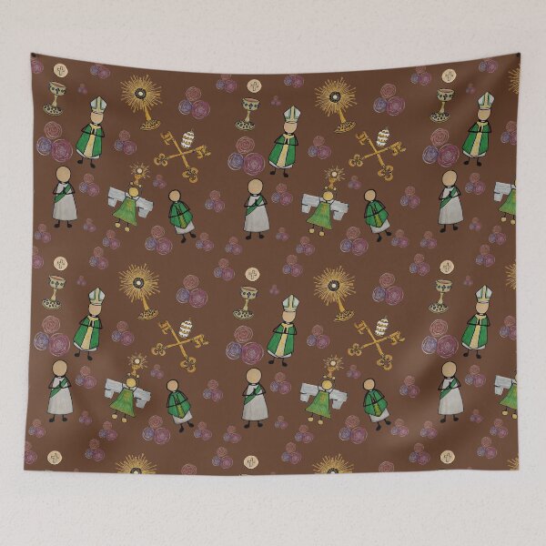 Item preview, Catholic Life - Brown designed and sold by Snowroseblossom.