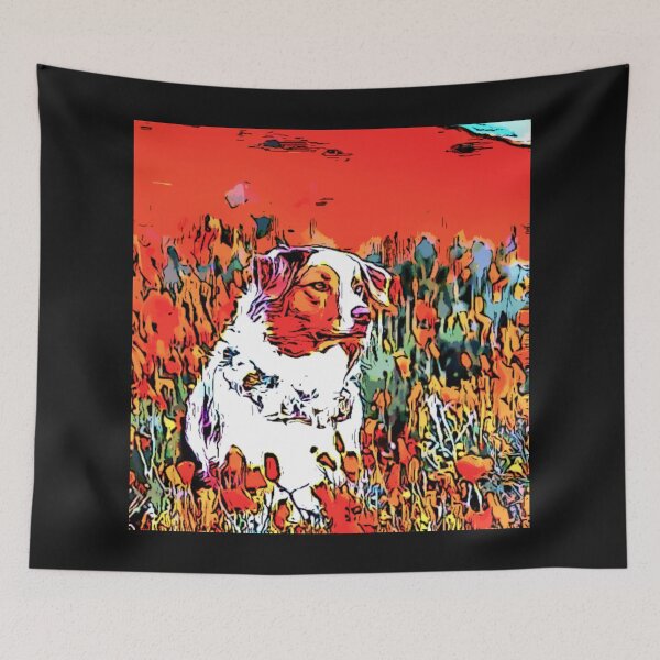 Item preview, Some Flowers#4 and a dog designed and sold by Helios Be. Lavsh.