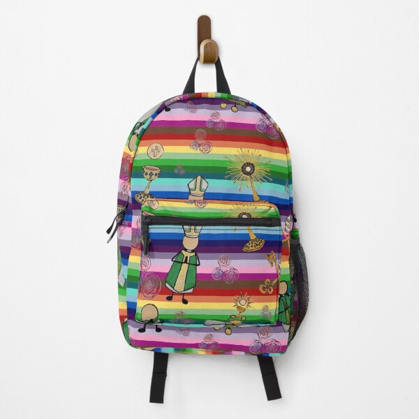 Item preview, Catholic Life - Rainbow Stripes Horizontal designed and sold by Snowroseblossom.