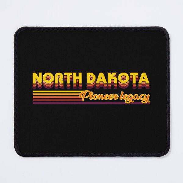 Item preview, cool North Dakota USA state design designed and sold by RetroMaritalArt.