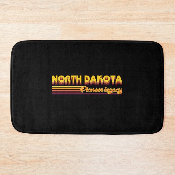Item preview, cool North Dakota USA state design designed and sold by RetroMaritalArt.