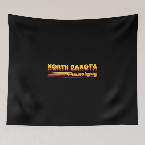 Item preview, cool North Dakota USA state design designed and sold by RetroMaritalArt.