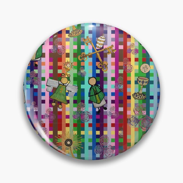 Item preview, Catholic Life - Rainbow Crisscross designed and sold by Snowroseblossom.