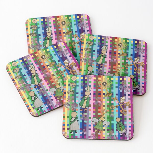 Item preview, Catholic Life - Rainbow Crisscross designed and sold by Snowroseblossom.