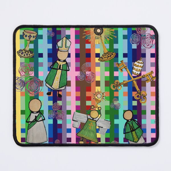 Item preview, Catholic Life - Rainbow Crisscross designed and sold by Snowroseblossom.