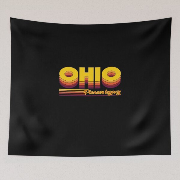 Item preview, cool Ohio USA state design designed and sold by RetroMaritalArt.