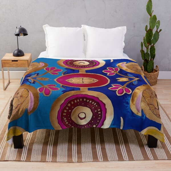 Item preview, Floral Harmony with Mineral Accents  Artistic Fusion designed and sold by ArtDesignTp.