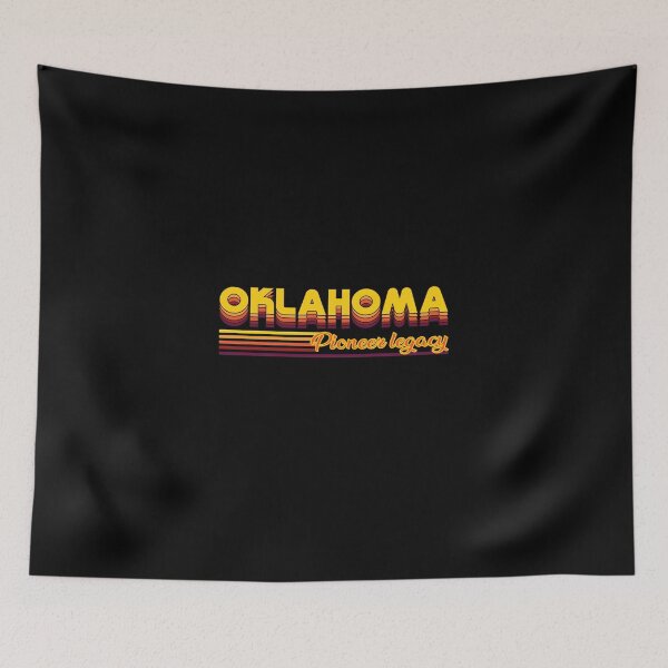 Item preview, cool Oklahoma USA state design designed and sold by RetroMaritalArt.