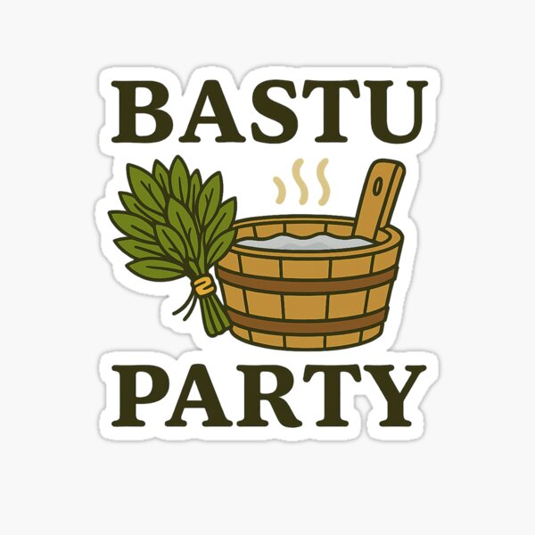 Aperçu de l'œuvre Bara Bada Bastu – Collection Sauna (Transparent) créée et vendue par creative-SW.