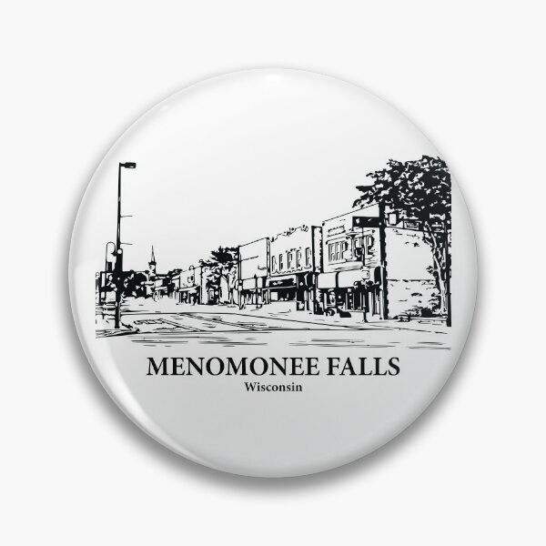 Item preview, Menomonee Falls - Wisconsin designed and sold by Lakeric Cityscapes.