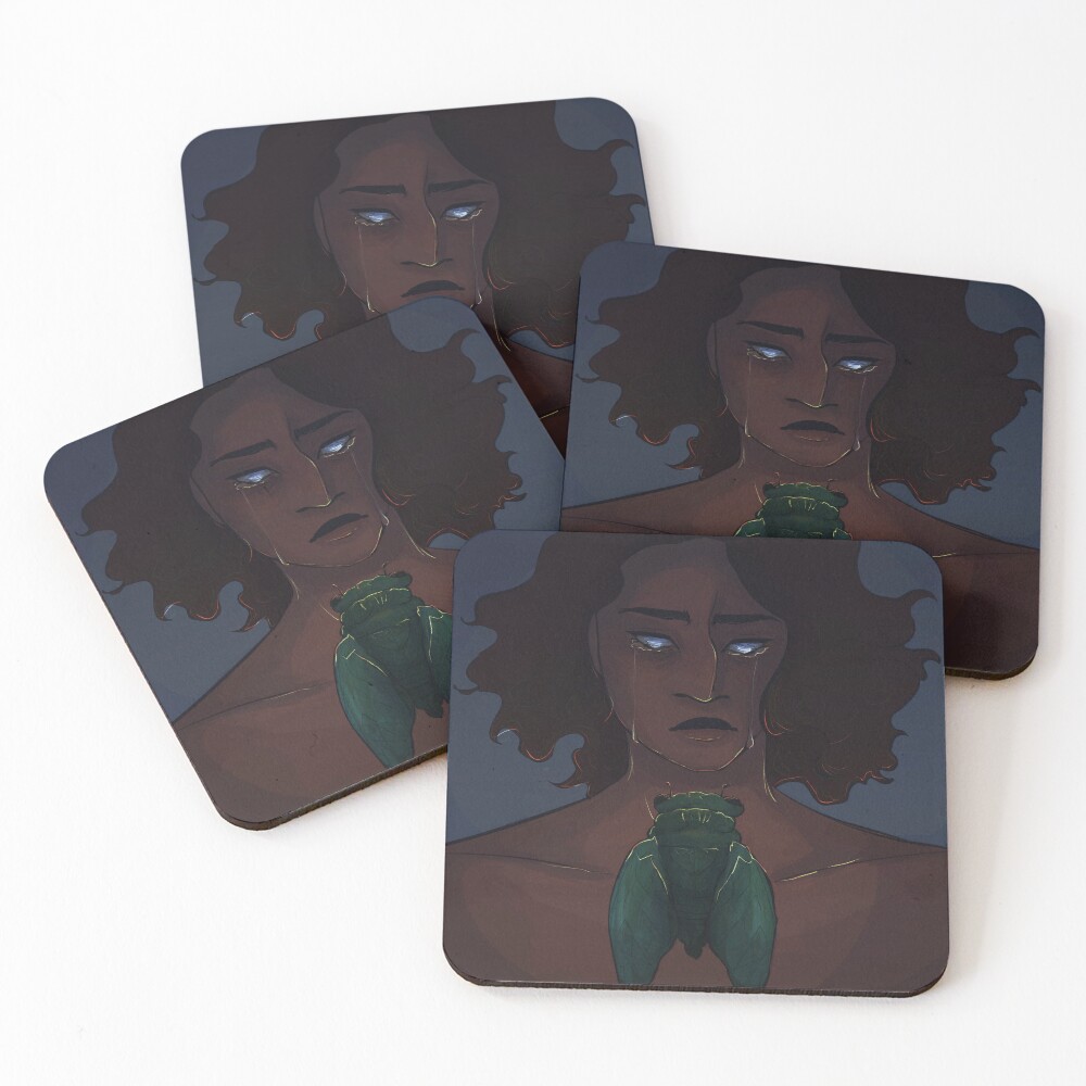 Item preview, Coasters (Set of 4) designed and sold by RumeraArts.