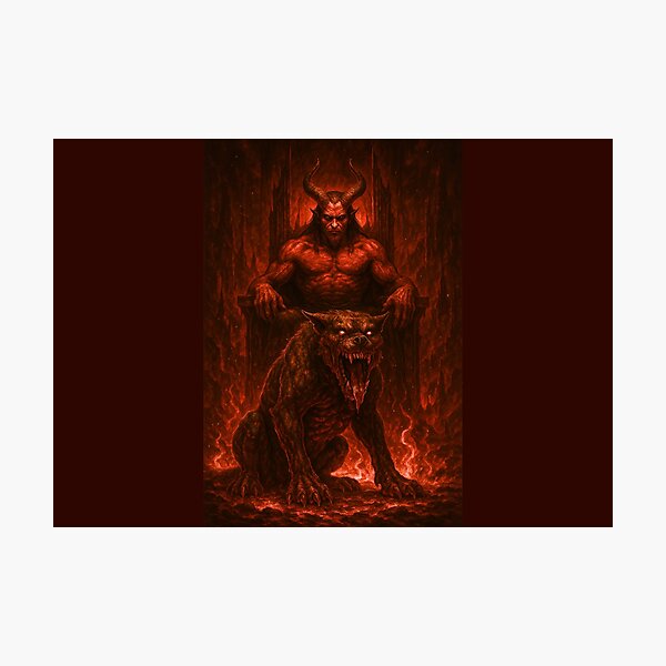 Item preview, The Infernal Sentinel designed and sold by A Sinister Sly.