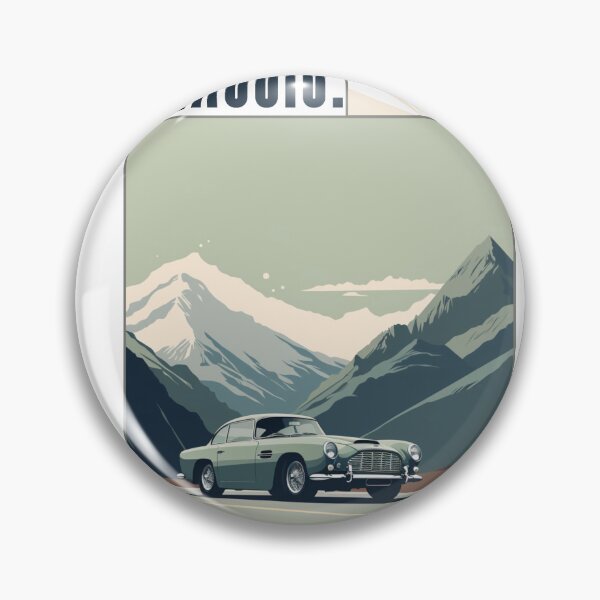 Item preview, Aston DB5 in the moutains designed and sold by AidenPierce667.