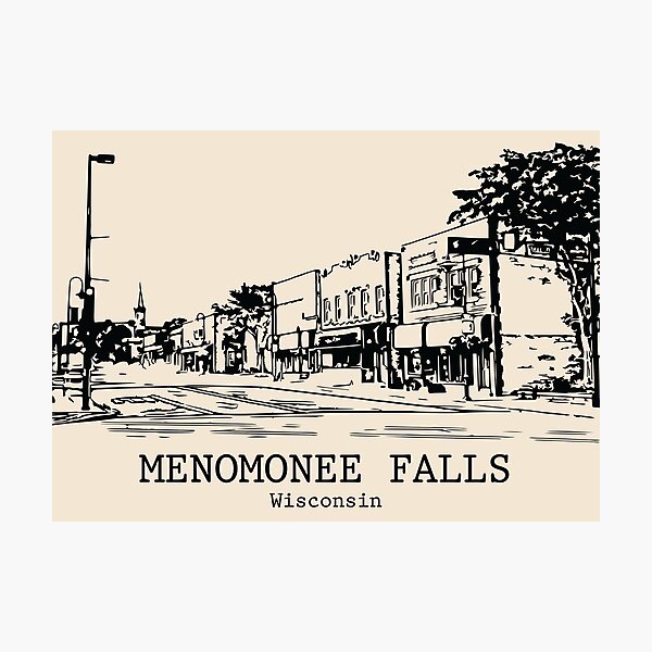 Item preview, Menomonee Falls - Wisconsin designed and sold by Lakeric.