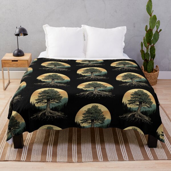 Item preview, Rooted Strength – Sacred Tree of Life Nature Art designed and sold by MomentumbyOla.
