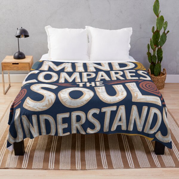 Item preview, The Mind compares, the Soul understands. designed and sold by La Maga.