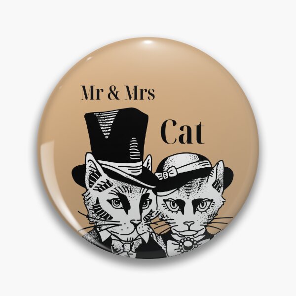 Item preview, the cat couple designed and sold by browncis1shop.