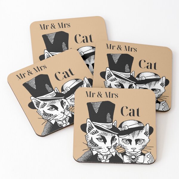Item preview, the cat couple designed and sold by browncis1shop.