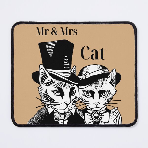 Item preview, the cat couple designed and sold by browncis1shop.