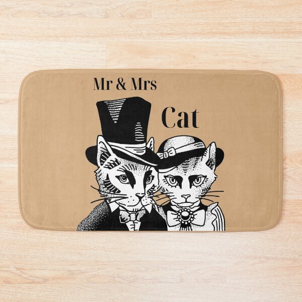 Item preview, the cat couple designed and sold by browncis1shop.