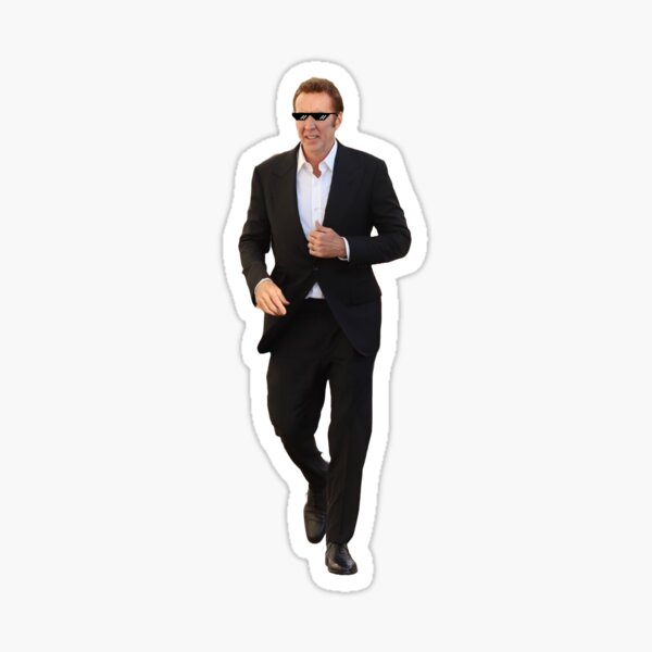 Item preview, Nicolas Cage - The man, the myth, the legend designed and sold by TrinketsOddsandEndsEmporium.