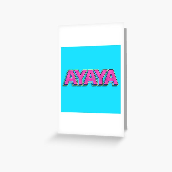 Item preview, AYAYA アヤヤ || Anime Twitch Tee | 激カワ | Otaku Culture | V TUBER | Chat emote stickers designed and sold by PROUD OTAKU BRAND.
