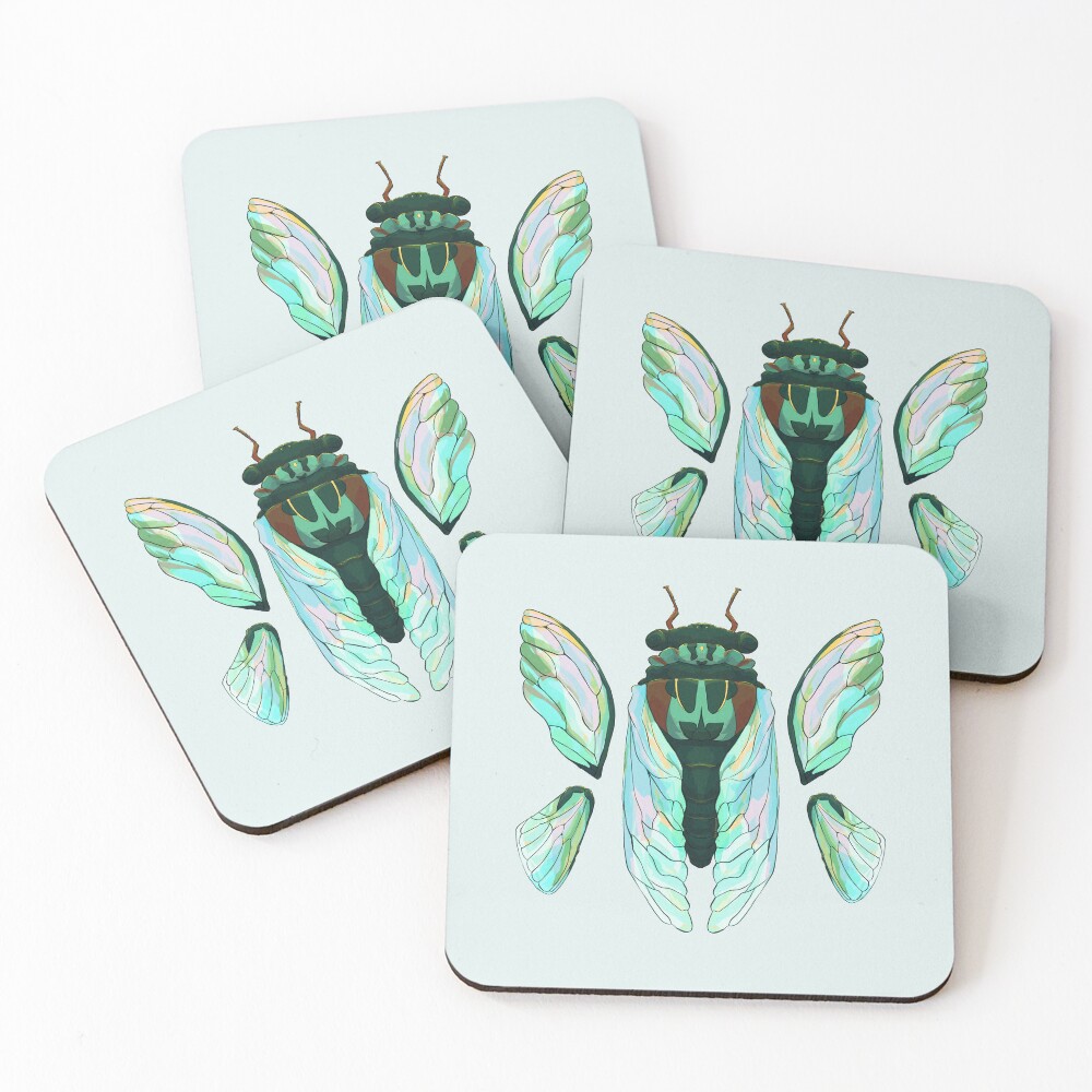 Item preview, Coasters (Set of 4) designed and sold by RumeraArts.