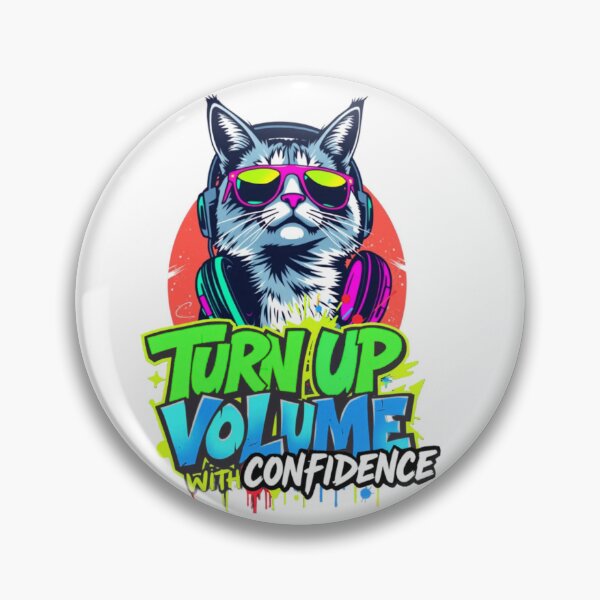 Item preview, Turn up volume with confidence designed and sold by plastic2021.