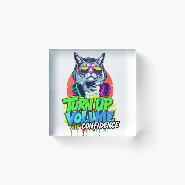 Item preview, Turn up volume with confidence designed and sold by plastic2021.