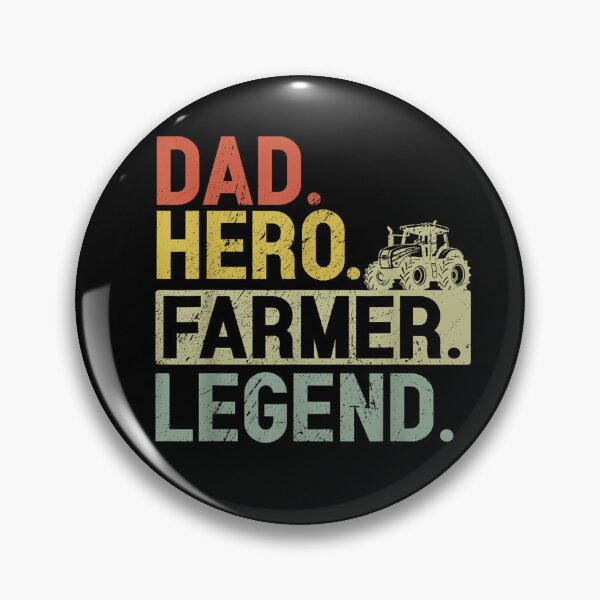 Item preview, Dad Hero Farmer Legend Father's Day Farming Farmer Dad designed and sold by Raydinmob.