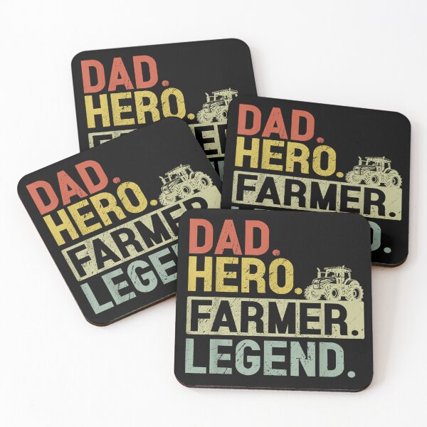 Item preview, Dad Hero Farmer Legend Father's Day Farming Farmer Dad designed and sold by Raydinmob.