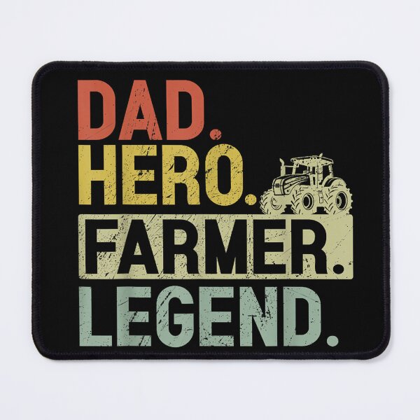 Item preview, Dad Hero Farmer Legend Father's Day Farming Farmer Dad designed and sold by Raydinmob.