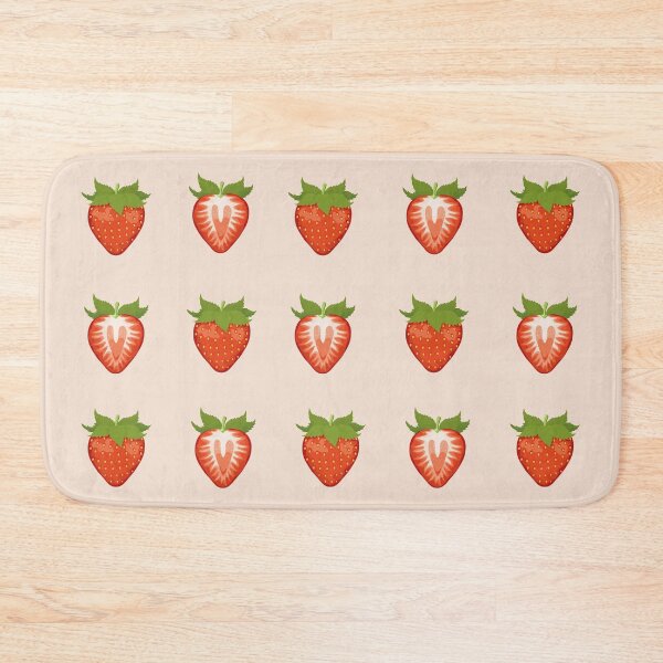 Item preview, Cute Strawberry Summer Pattern designed and sold by Art-of-Rory.