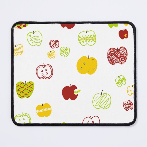 Item preview, Aesthetic Scattered Apple Doodle Drawing designed and sold by amooaaaa.