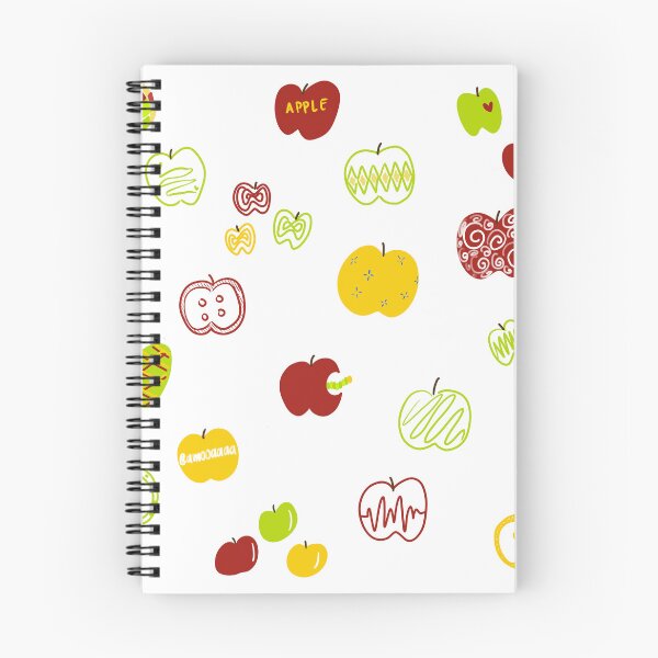 Item preview, Aesthetic Scattered Apple Doodle Drawing designed and sold by amooaaaa.
