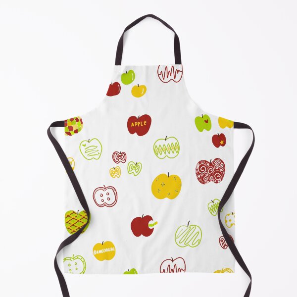 Item preview, Aesthetic Scattered Apple Doodle Drawing designed and sold by amooaaaa.