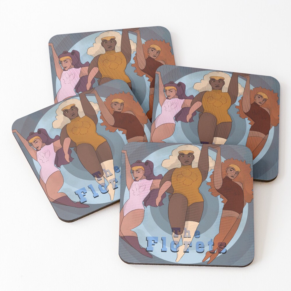 Item preview, Coasters (Set of 4) designed and sold by RumeraArts.