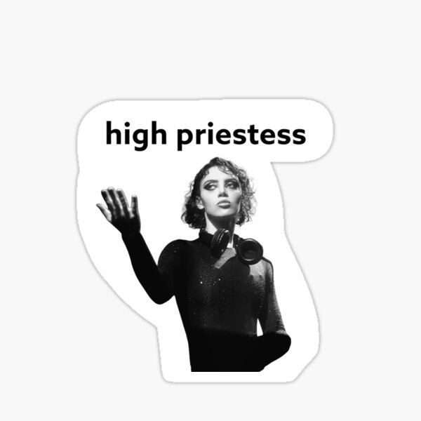 Item preview, Sara Landry Hohepriesterin Sticker designed and sold by ravewithme.