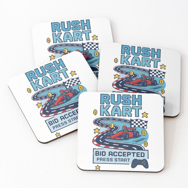 Item preview, Rush Kart – Sorority Racing Game Sticker designed and sold by summer-loving.