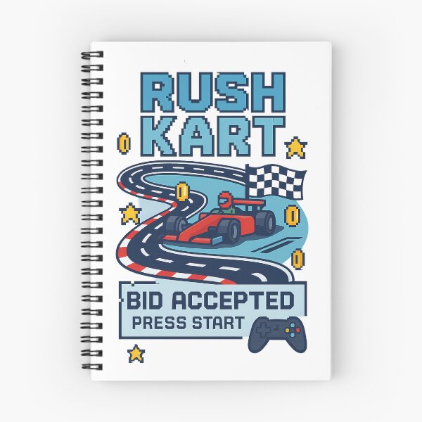 Item preview, Rush Kart – Sorority Racing Game Sticker designed and sold by summer-loving.