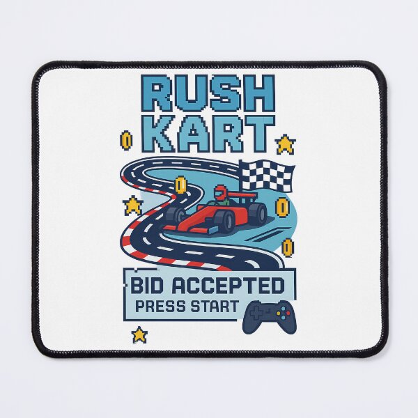 Item preview, Rush Kart – Sorority Racing Game Sticker designed and sold by summer-loving.