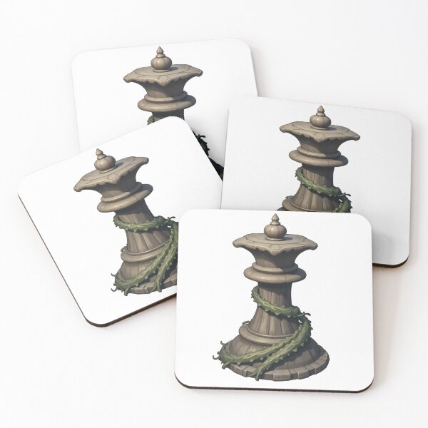 Item preview, Stone Textured Chess King with Green Vine on Transparent Background designed and sold by Creative88Art.